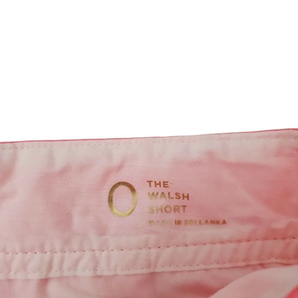 Lilly Pulitzer‎ Walsh Shorts 0 Pink Pockets Shortie Summer Beach Cotton